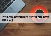 中学生网络安全教育图片（中学生网络安全教育图片大全）