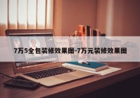 7万5全包装修效果图-7万元装修效果图